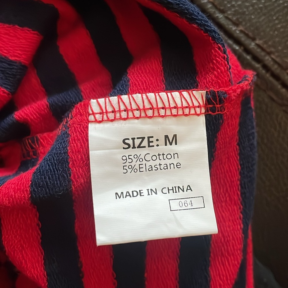 Dokotoo Women’s Long Sleeve Striped Shirt Size M - Picture 6 of 6